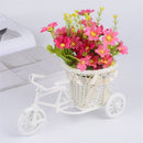 Gift Flower Baskets Home Storages Rattan Bicycle Design Storage Basket Bike