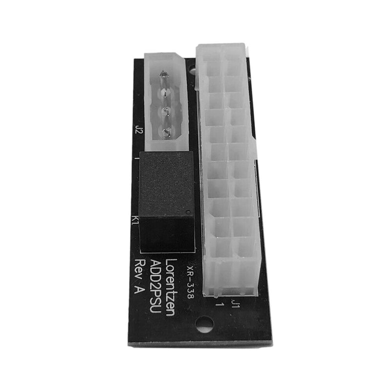 Dual PSU Adapter Board ATX 24-Pin to Molex 4 Pin for Bitcoin Miner Mining