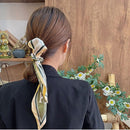 Hair Scrunchies Hair Scarf Floral Ribbon Headband Hair Ribbon Hairband Scarf