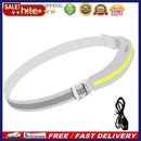 Cob LED Flashlight 4 Lighting Mode Powerful Headlamp Portable for Hiking Fishing