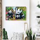 DIY 5D Cute Panda Diamond Painting Full Drill Embroidery Cross Stitch Kits