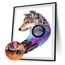 #A 5D DIY Diamond Painting Kits Full Round Drill Colorful Animal Mosaic Picture