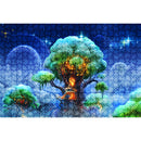 1000pcs DIY Cloud Fantastic Tree Paper Puzzle Educational Jigsaw Assembling Toys