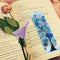 Leather Tassel Flowers Letter DIY Special Shaped Diamond Best Bookmark U0N2 O0D9