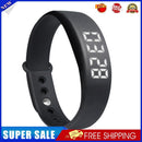 Sports Smart Wristband Pedometer Sleeping Monitor Fitness Bracelet (Black)-