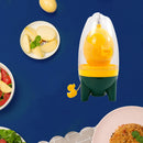 Egg Yolk Shaker Golden Whisk Eggs Mixer Stiring Blender Puller (Green)