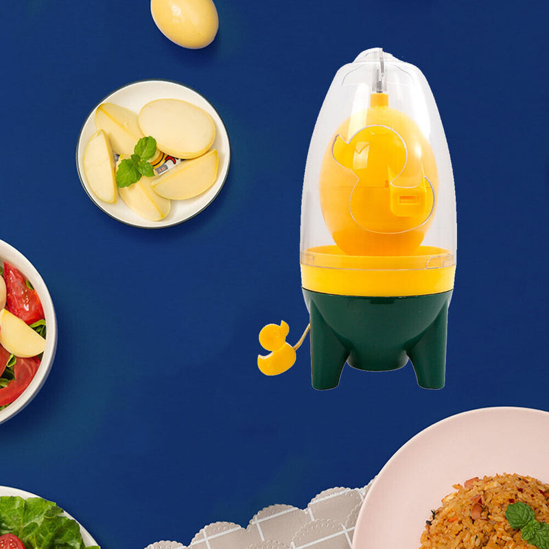 Egg Yolk Shaker Golden Whisk Eggs Mixer Stiring Blender Puller (Green)