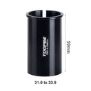 Bicycle Seatpost Shim Converter Road Bike Seat Tube Adapter (31.6 to 33.9) Newly