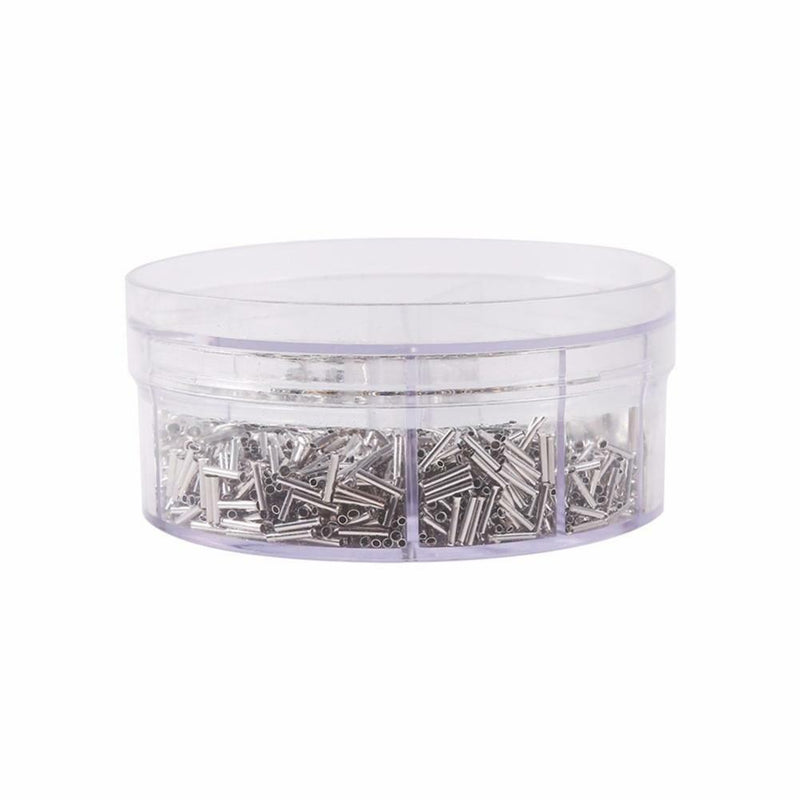 1900pcs 5 Models Non Insulated Electrical Crimp Cord Wire End Terminal Ferrules