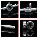 8pcs M3-M12 Metric Die Wrench Sets Circular Die Screw Thread Taps and Dies Newly