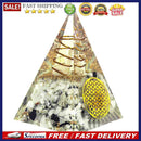 Ogan Pyramid Handmade Crushed Stone Energy Tower Pyramid Jewelry (B)
