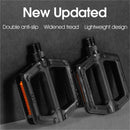 Alloy Cycling Bicycle Pedals Road Bike Parts Flat Platform Pedaling MTB Pedal