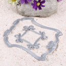 1 Set Bowknot Lace Pattern Emboss Cutting Dies Stencil for Scrapbooking DIY