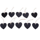 10pcs Mini Blackboard Pendant Wood DIY Double Side Home Furnishing Decor(1)
