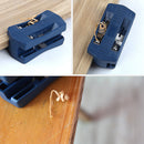 Manual Tail Trimming Plastic Double Edge Trimmer Wood Side Banding Machine