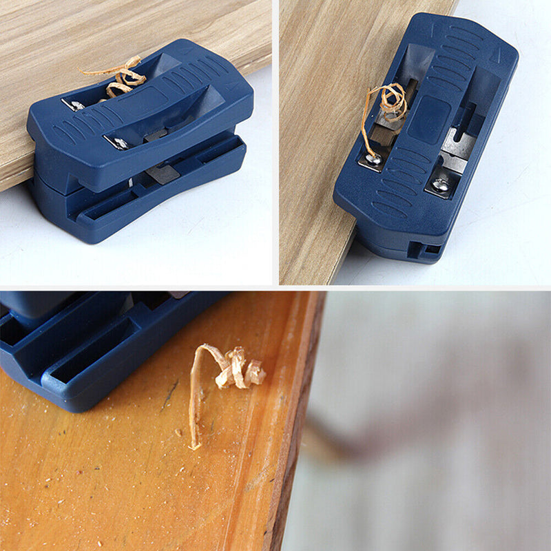 Manual Tail Trimming Plastic Double Edge Trimmer Wood Side Banding Machine
