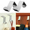 2pcs Door Hook Multipurpose Stainless Steel Kitchen Cabinet Clothes Hangers