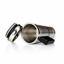 12V Cars Electric Cup Water Heater Bottle Metal Traveling Milk Coffee Tea Boiler