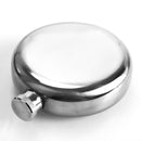 5oz Mirror Polished Stainless Portable Liquor Wine Hip Flask with Funnel