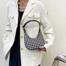 Women Simple PU Leather Leopard Print Shoulder Bag Lady Casual Small Handbag