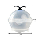 5x Round Ball Ice Cube Mold DIY Whiskey Ice Maker Kitchen Gadget (Black) Newly