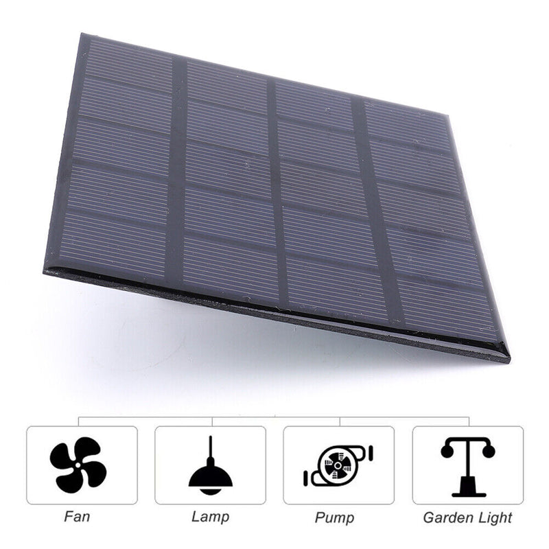 Solar Panel Outdoor 3W 5V DIY Solar Cells for Moblie Phone Battery Charger Newly