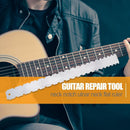 Guitar Neck Notched Ruler Fret Fingerboard Straight Edge Measuring Tool Newly