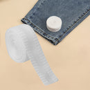 Pants Edge Shorten Adhesive Pants Paste DIY Sewing Fabric (White 3 meter)