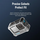 Armor Transparent Case Cover Silicone TPU Protective For GoPro Hero 10/9 Black