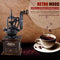 Retro Manual Coffee Grinder Hand Handmade Adjustable Coffee Bean Grind Mill