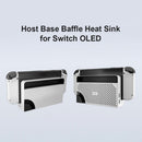 Base Baffle Heat Sink for Switch OLED Game Console Replacement Housing Shell