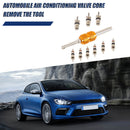 9pcs R-134a Car A/C Air Conditioning Valve Cores with Remover Installer Tool