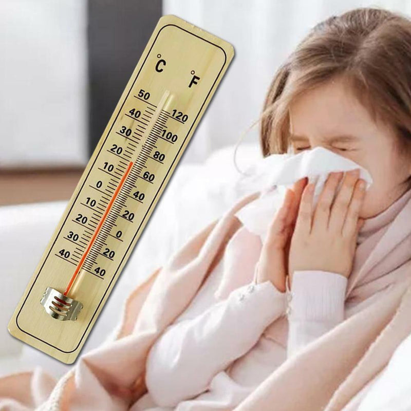 Wall Thermometer Indoor Outdoor Garden House Garage Logger Hot Hung Sale Z8N9