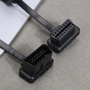 16 Pin Flat OBD 2 Auto ELM327 Extension Cable with Switch Adapter Connector