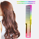 Haircut Hairdresser Comb Colorful Rainbow Comb Hairdressing Styling Tool Newly