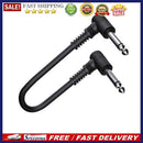 6.35 Electric Guitar Bass Effect Pedal Cable 15cm Guitar Amplifier Patch Co