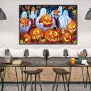 Diamond Painting 5D DIY Pumpkin Ghost Full Round Drill Rhinestone