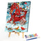 Birds in Snow Oil Paint By Numbers Kit DIY Acrylic Painting on Canvas Craft