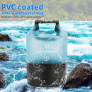 PVC Coated Waterproof Bag Reinforced Wear-Resistant Bottom Large-Capacity Bag
