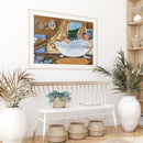 Oil Paint By Numbers Picture DIY Painting Bathing Woman Painting Kit Art