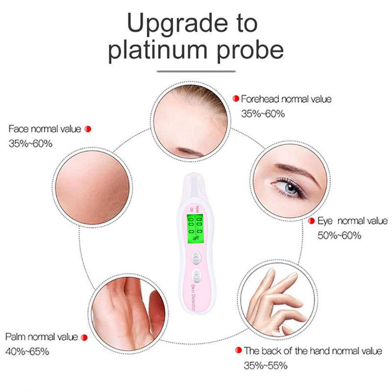 Water and Oil Detection Pen Professional Digital Skin Analyzer Beauty Produ