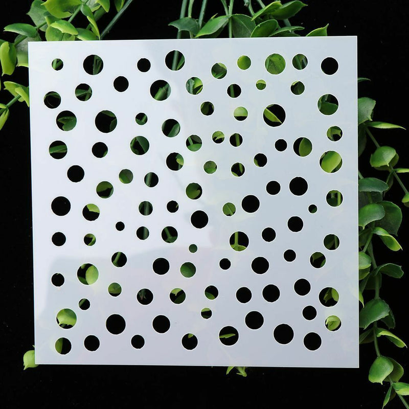 DIY Crafts Embossing Template Walls Painting Layering Stencils Scrapbooking