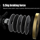 Fishing Reel 12+ 1BB Baitcasting Dripping Wheel Max Drag 5.5kg High Speed 7.2