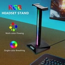 RGB Gaming Headphone Stand Headset Desk Display Holder Pickup Rhythm Light Newly