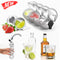 4 Ice Balls Maker Round Sphere Tray Mold Cube Whiskey Ball Silicone DIY Mould