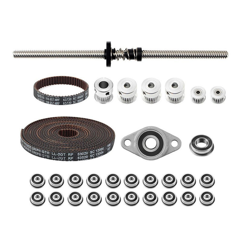 Voron V0 Belt Drive Kit Synchronous Pulley T8 Lead Screw GT2 PulleyFor Voron V0