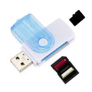 4 IN1 Micro SDs to USB Multi-Card Memory Card Adapter CAB3 Sup 128GB 7Y6R N1Y4