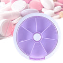 7Day One Week Round Portable Pill Case Medicine Box Storage Organizer(3)