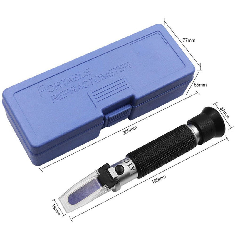 Hand-held For fishery Salinity 0-10% Salinity Refractometer Tester Salt meter