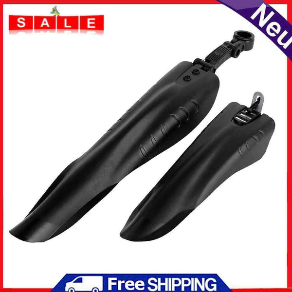 1Pair Flexible PVC Mountain Road Bike Bike Fender Removable Bike Front +
